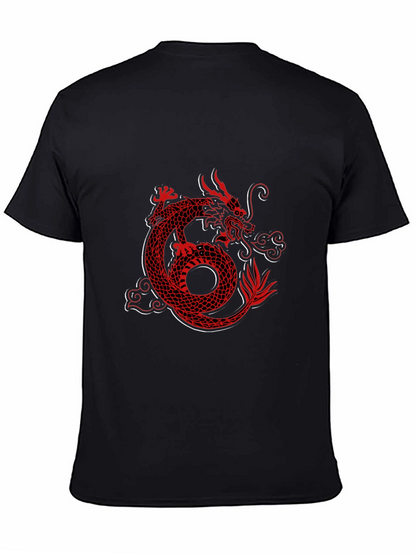 Dragon Graphic Tee - Black T-Shirt