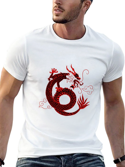 Dragon Graphic Tee - Black T-Shirt