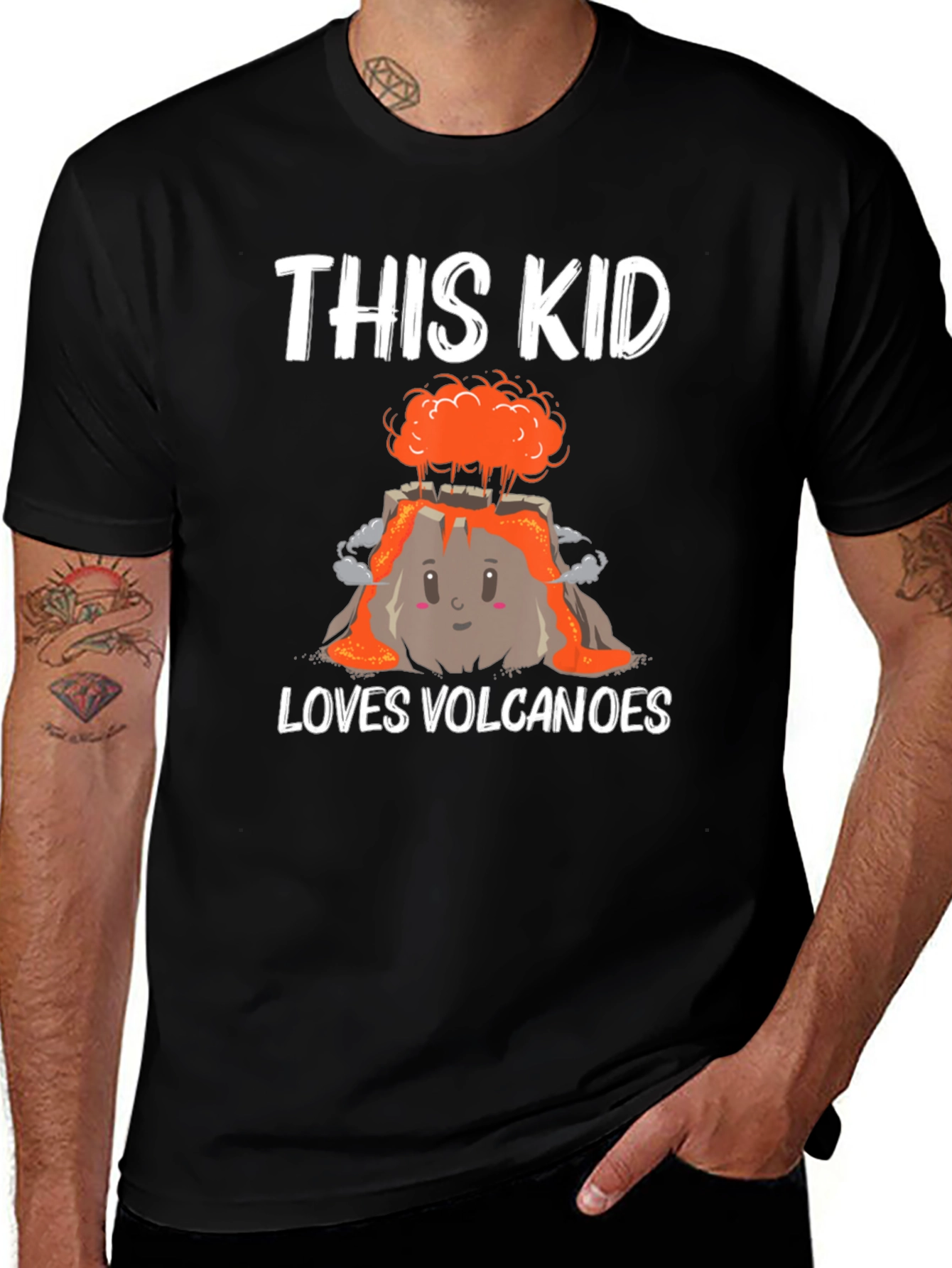 This Kid Loves Volcanoes T-Shirt