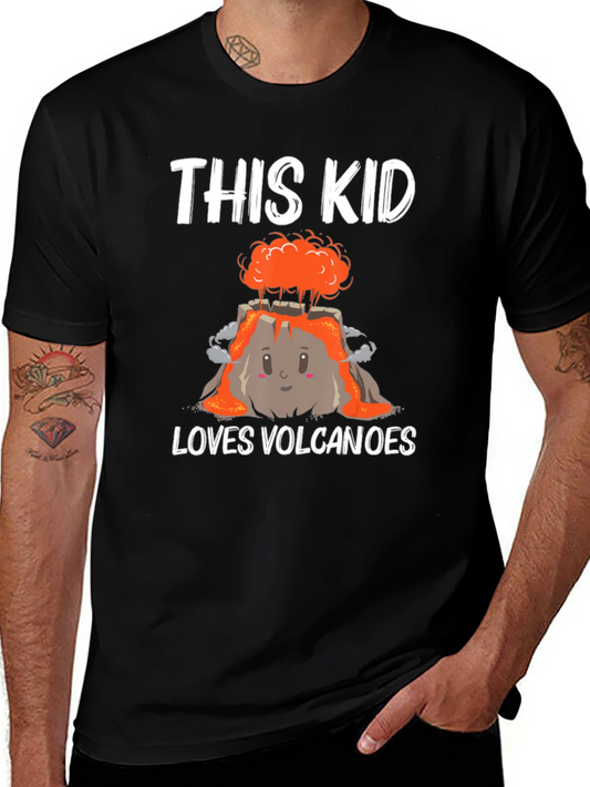 This Kid Loves Volcanoes T-Shirt
