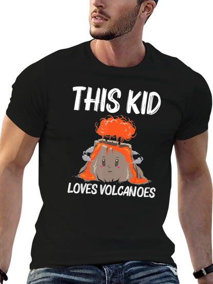 This Kid Loves Volcanoes T-Shirt
