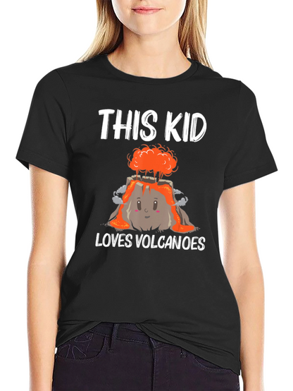 This Kid Loves Volcanoes T-Shirt