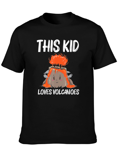This Kid Loves Volcanoes T-Shirt