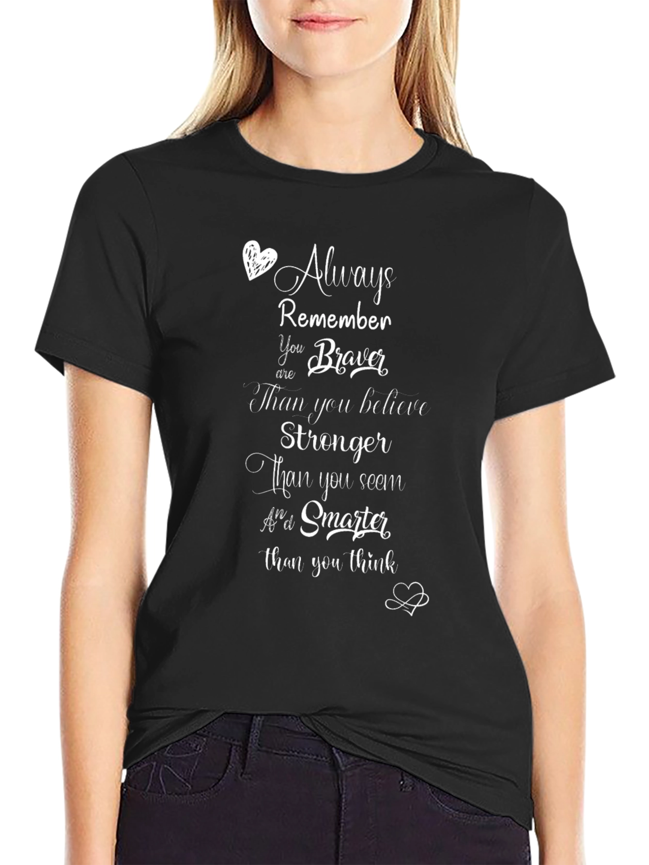 Inspirational Graphic T-Shirt - Always Remember