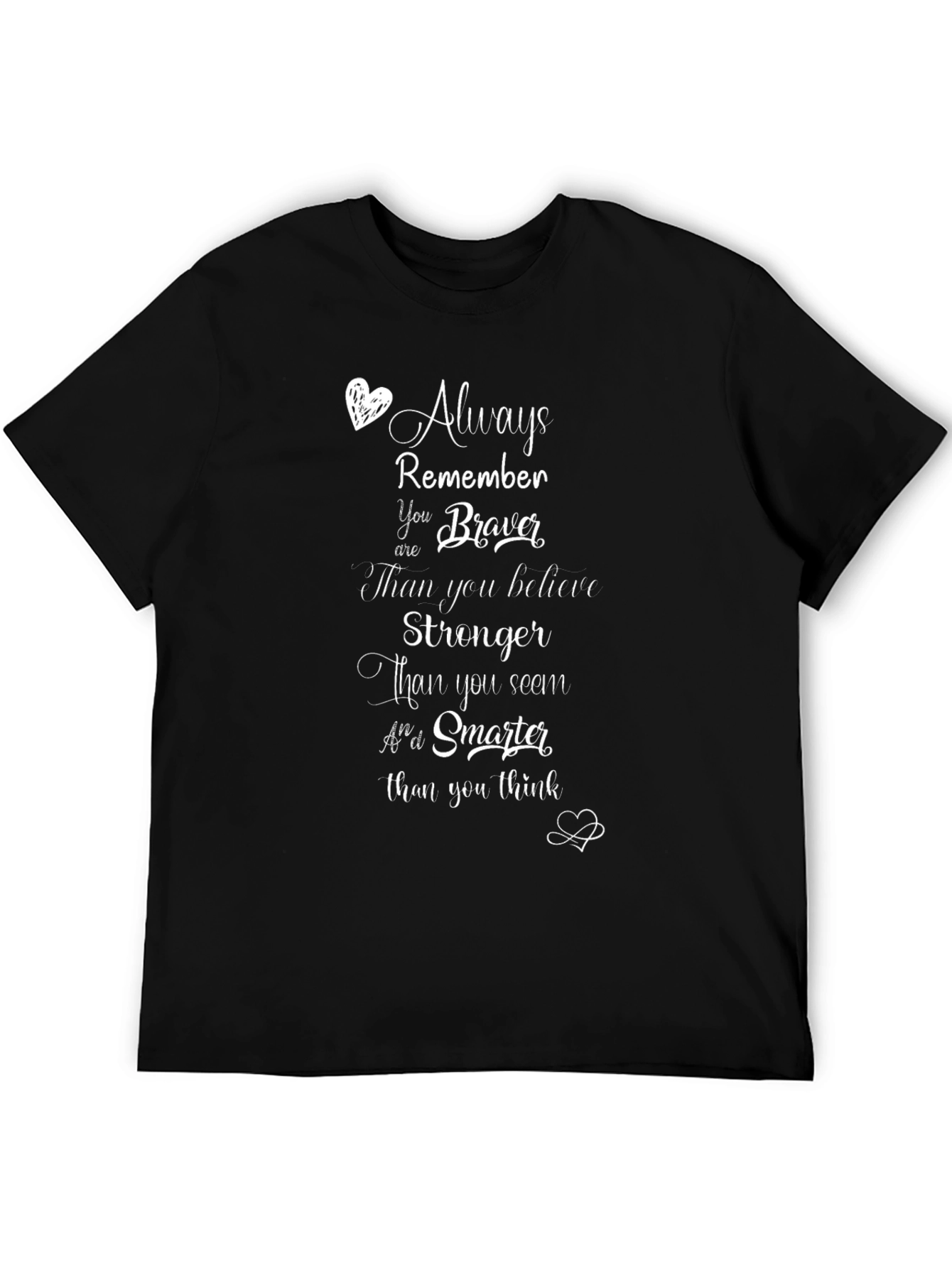 Inspirational Graphic T-Shirt - Always Remember