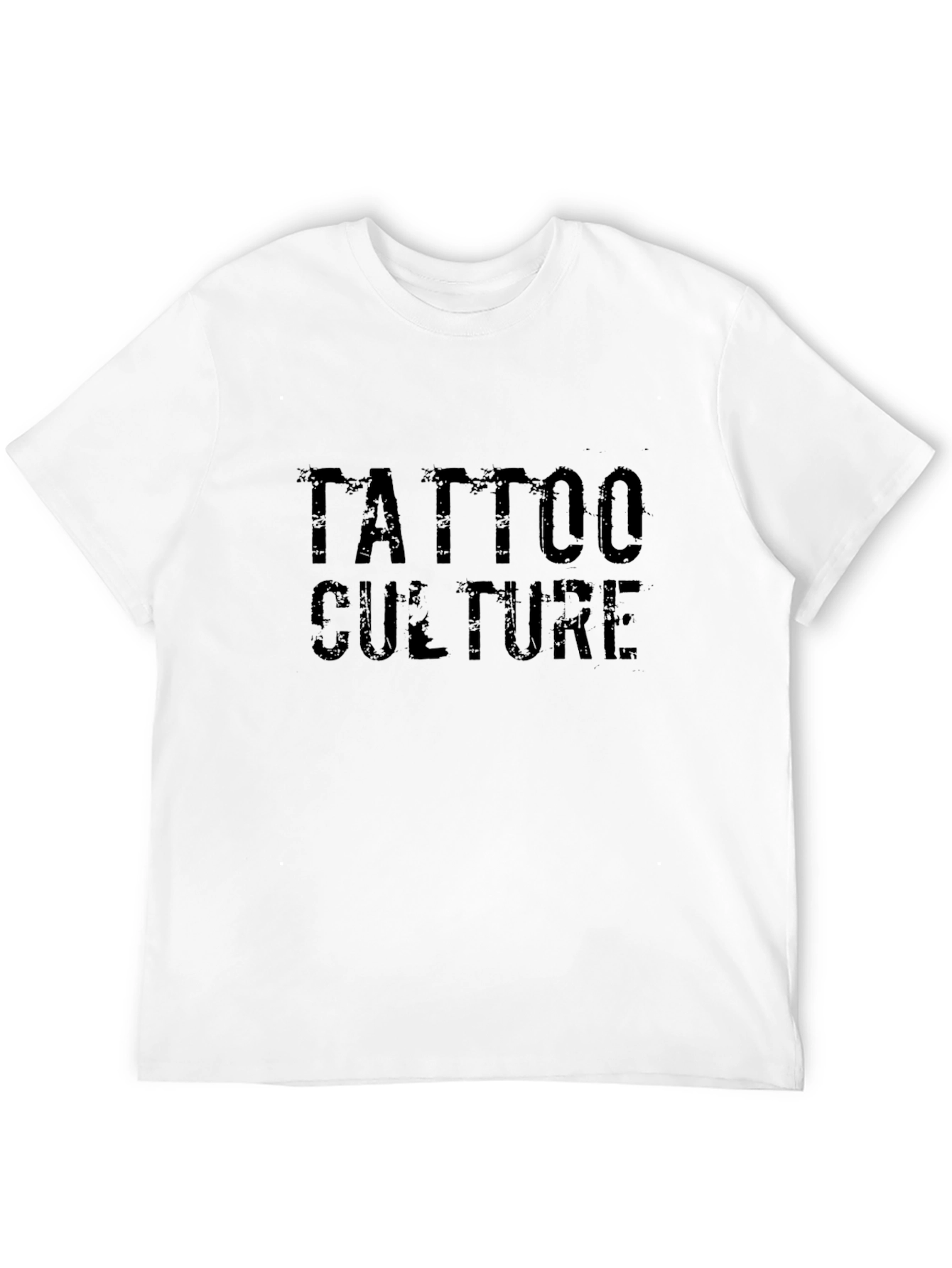 Tattoo Culture Graphic Tee - Black Cotton T-Shirt
