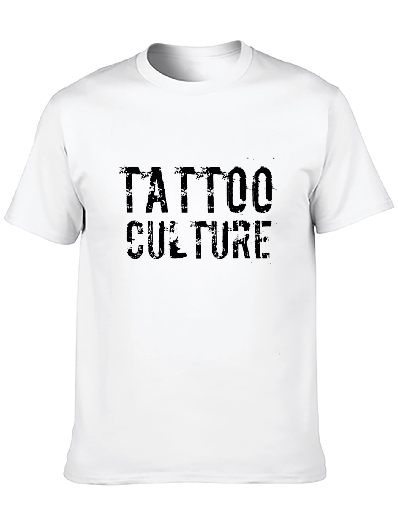 Tattoo Culture Graphic Tee - Black Cotton T-Shirt
