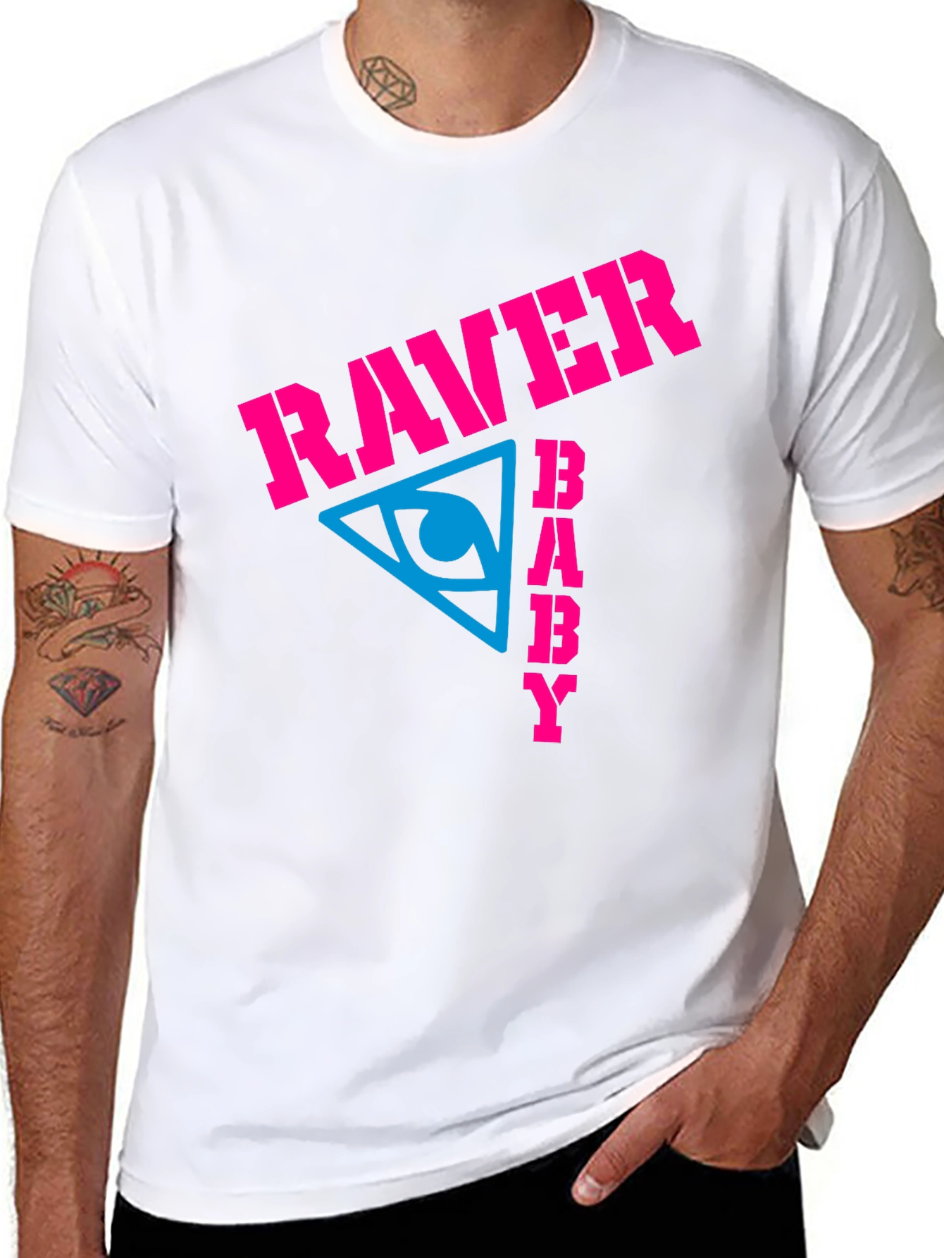 Raver Baby Graphic Tee - Bold Style!