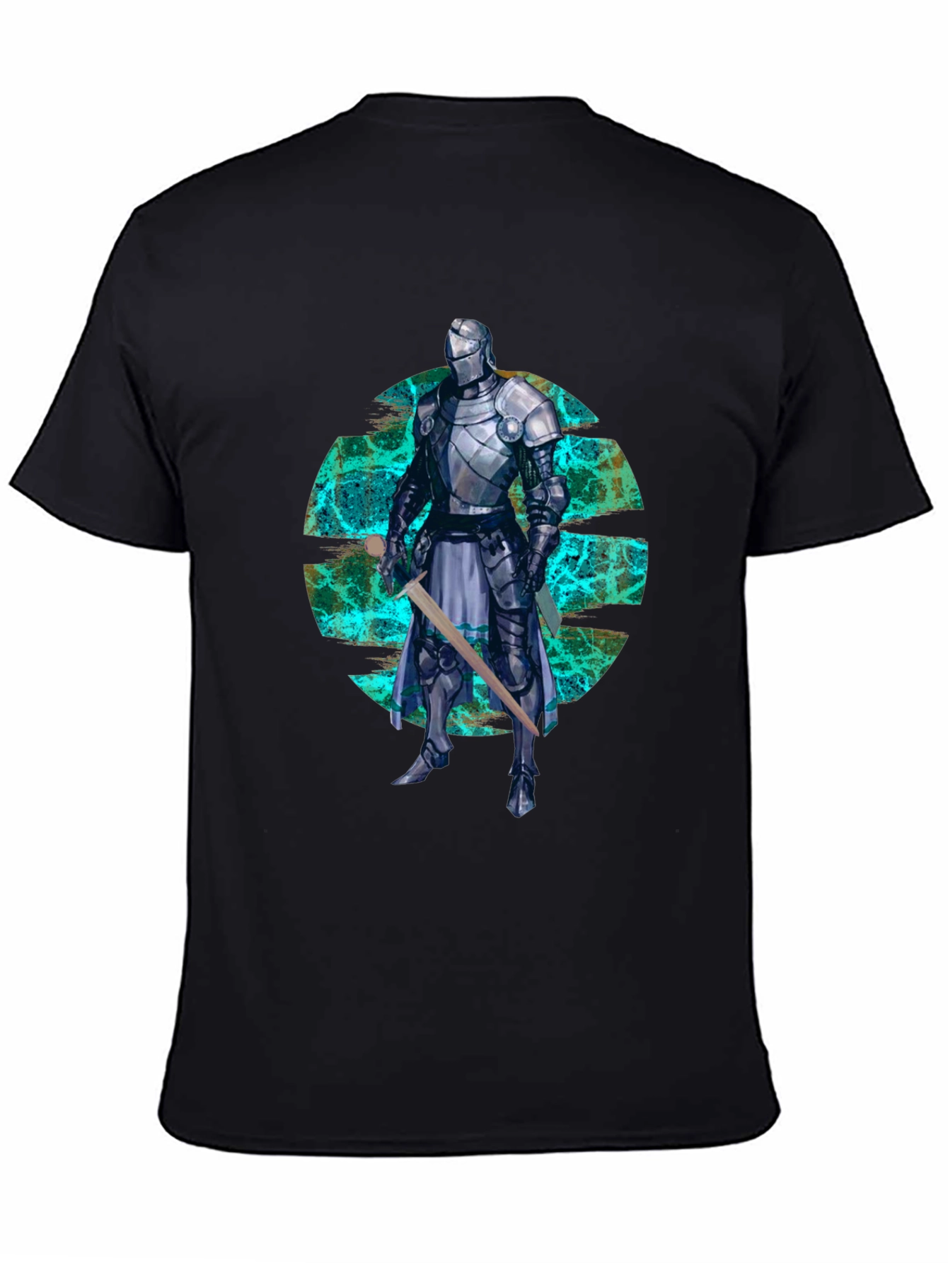 Knight Graphic T-Shirt - Stylish Medieval Warrior Design