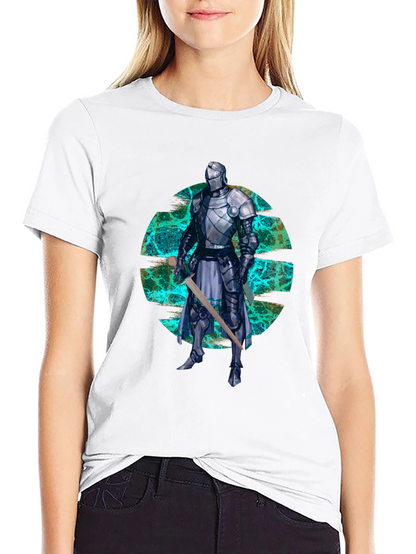 Knight Graphic T-Shirt - Stylish Medieval Warrior Design