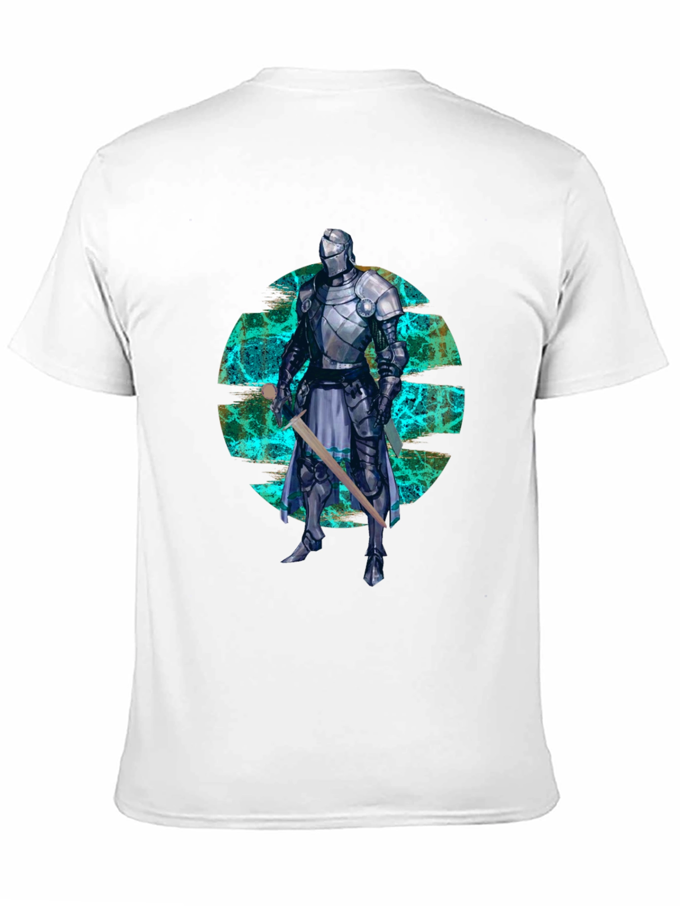 Knight Graphic T-Shirt - Stylish Medieval Warrior Design