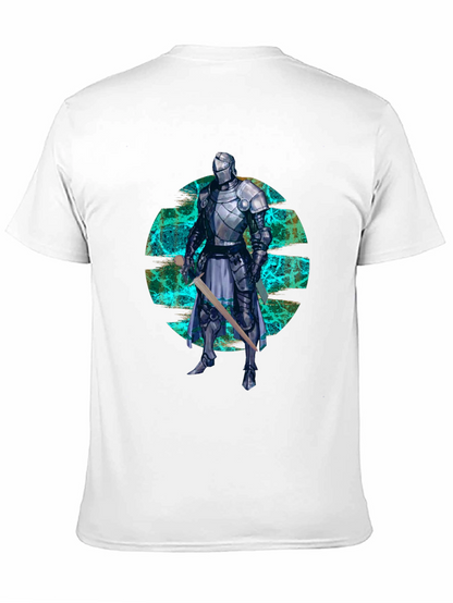 Knight Graphic T-Shirt - Stylish Medieval Warrior Design