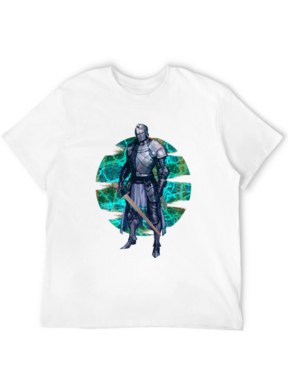 Knight Graphic T-Shirt - Stylish Medieval Warrior Design