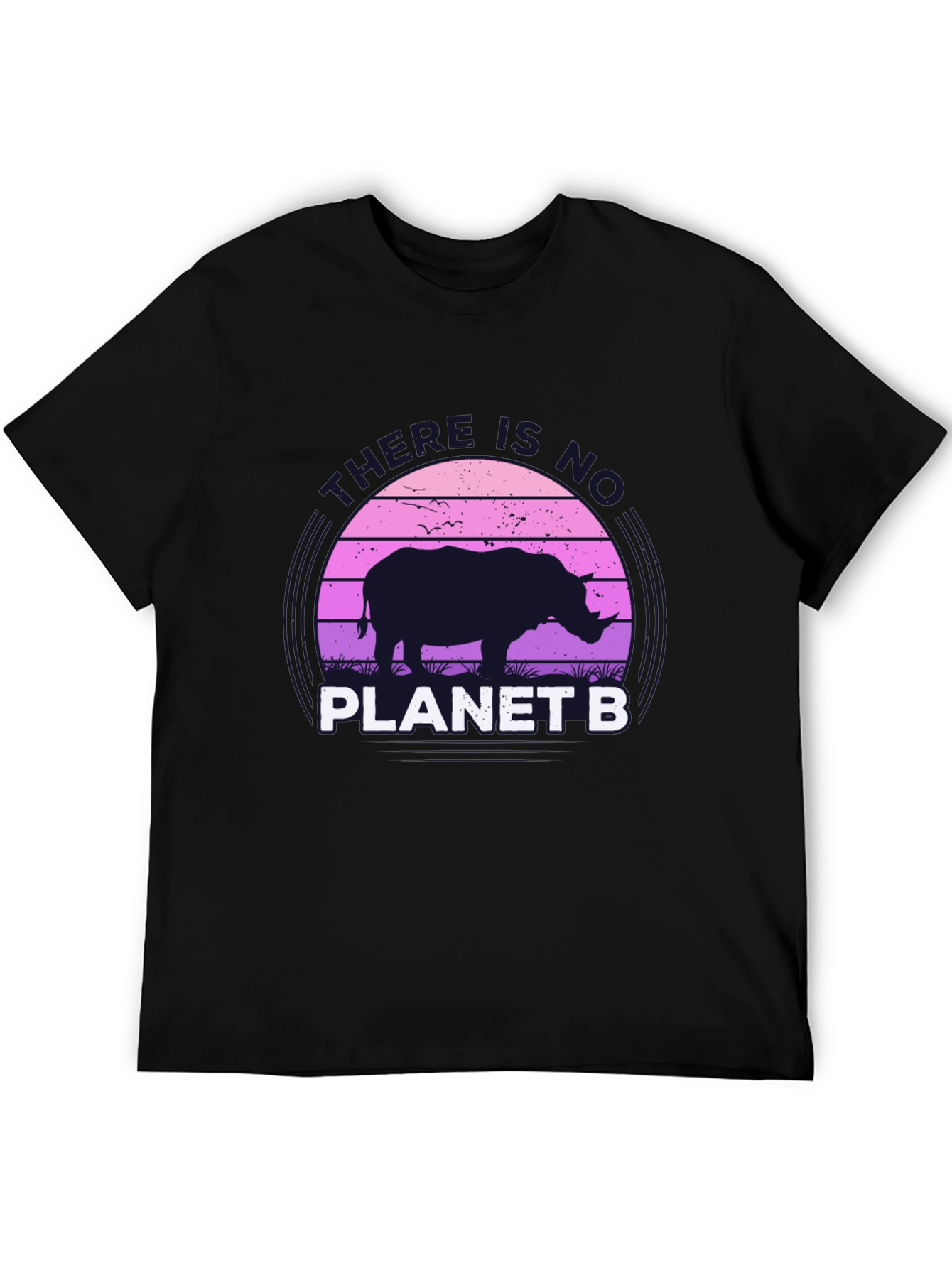 No Planet B Rhino Graphic T-Shirt