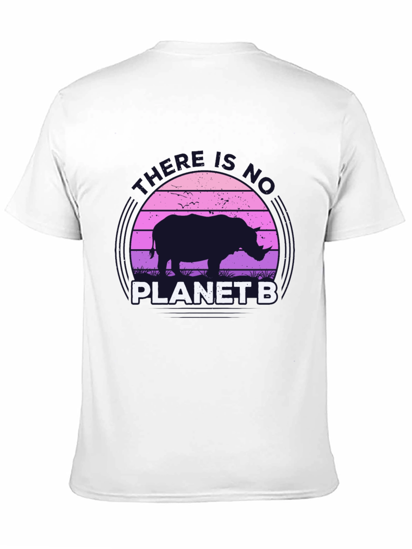 No Planet B Rhino Graphic T-Shirt