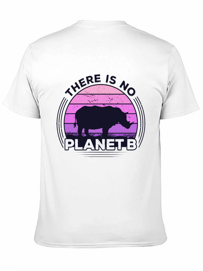 No Planet B Rhino Graphic T-Shirt
