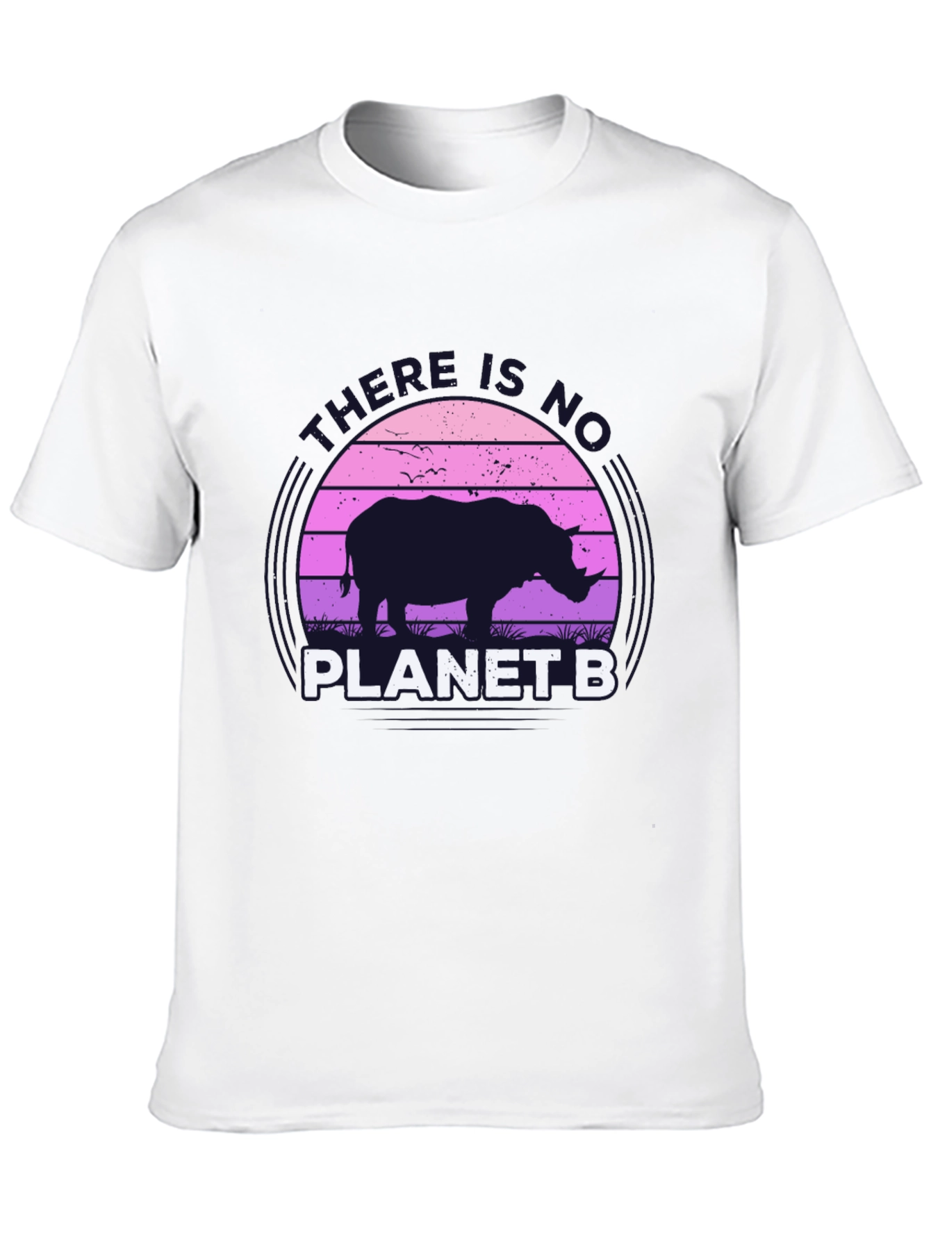 No Planet B Rhino Graphic T-Shirt