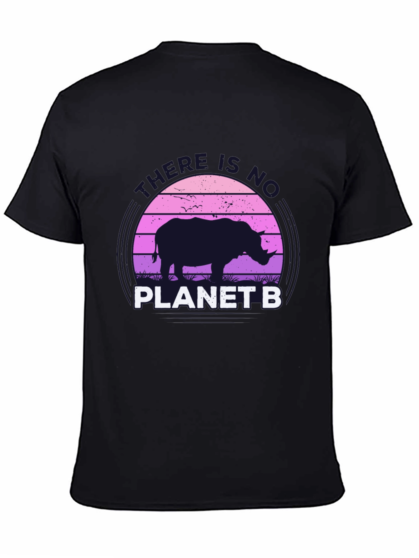 No Planet B Rhino Graphic T-Shirt