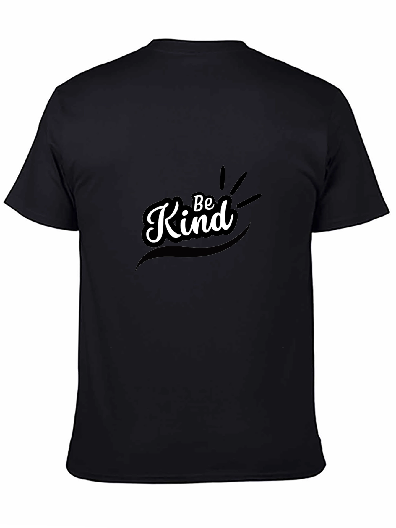 Be Kind Graphic T-Shirt - Black Casual Tee