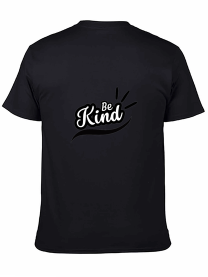 Be Kind Graphic T-Shirt - Black Casual Tee