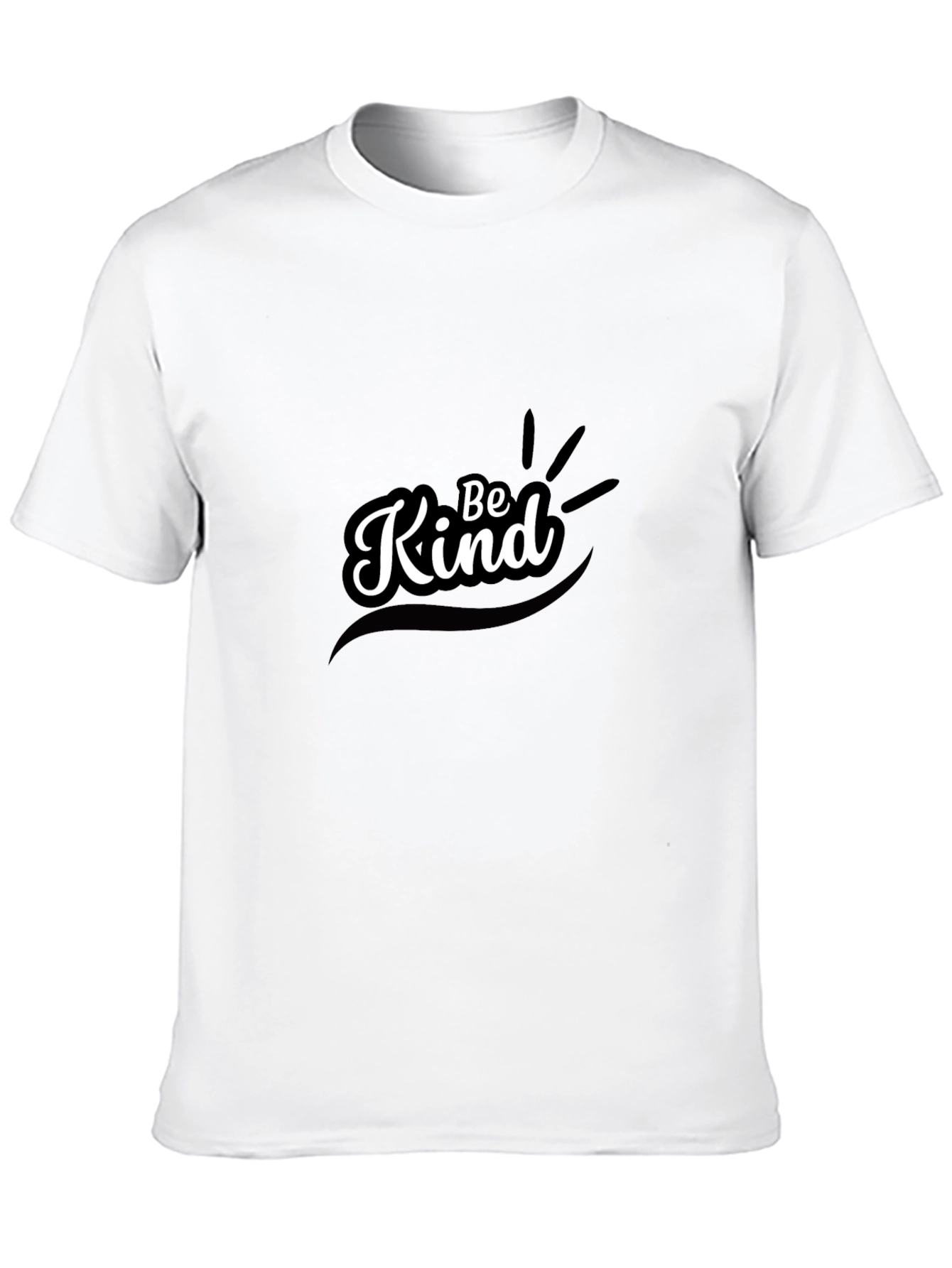Be Kind Graphic T-Shirt - Black Casual Tee