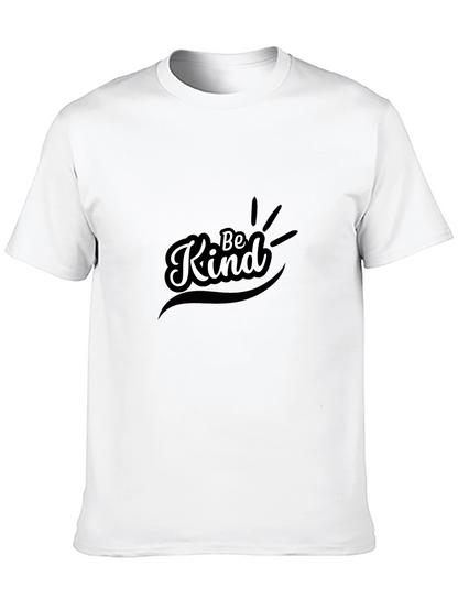 Be Kind Graphic T-Shirt - Black Casual Tee