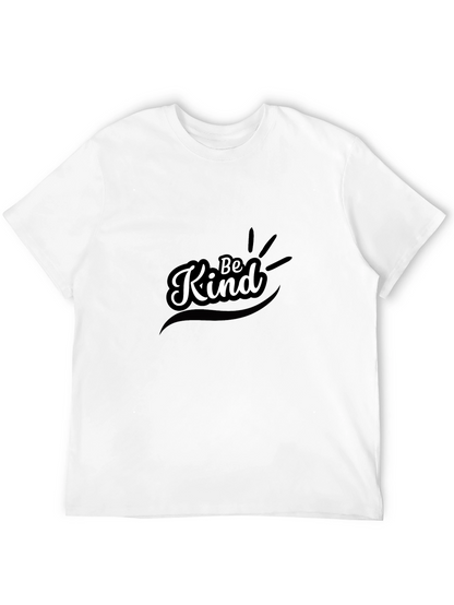 Be Kind Graphic T-Shirt - Black Casual Tee