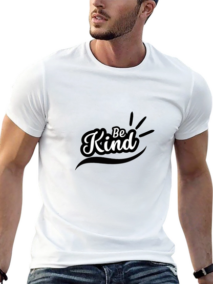 Be Kind Graphic T-Shirt - Black Casual Tee
