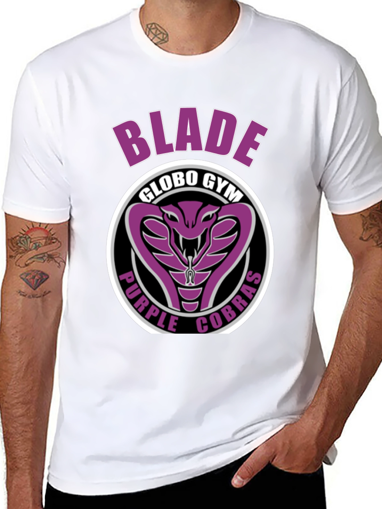 Globo Gym Purple Cobras T-Shirt