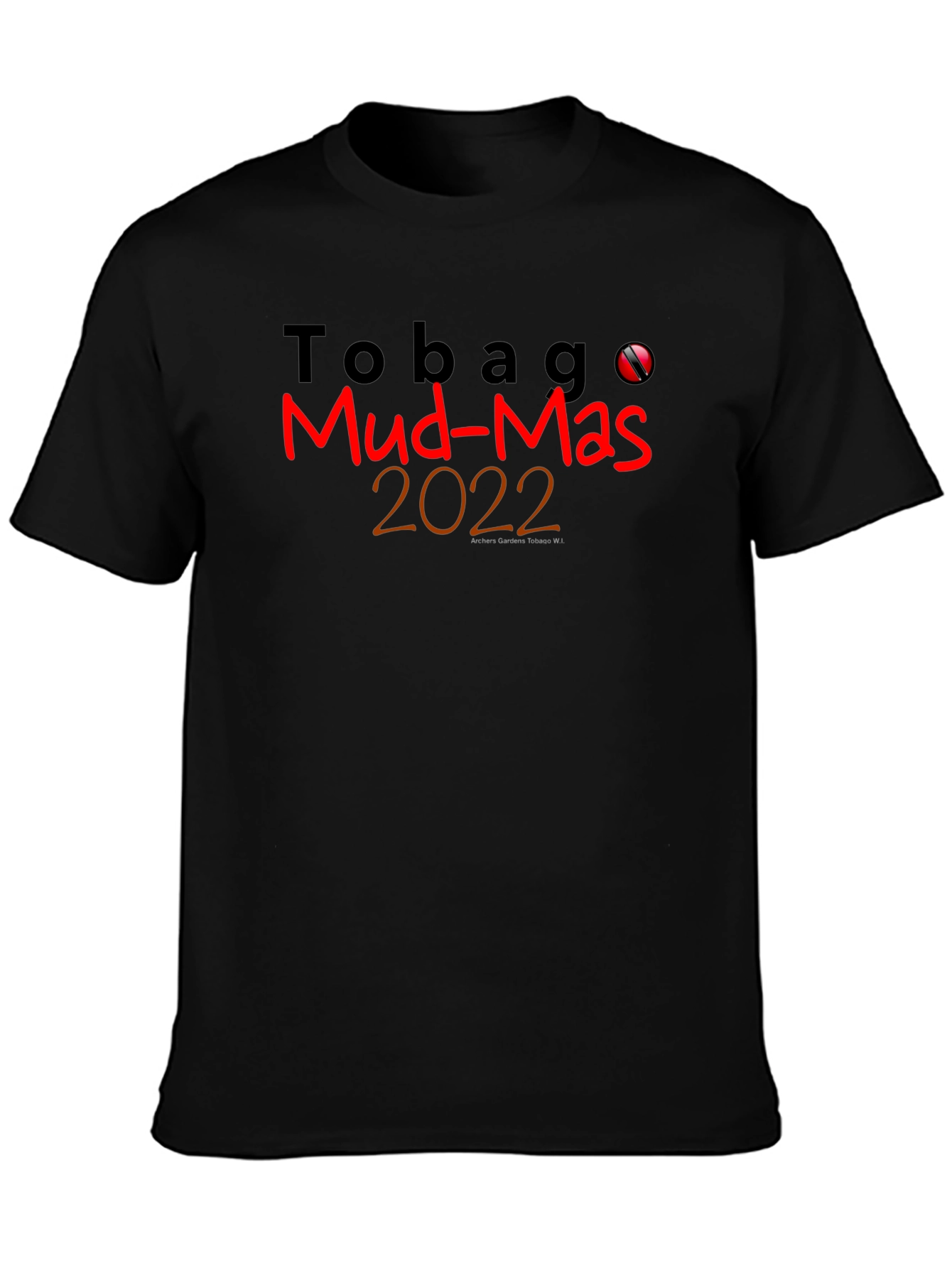 Tobago Mud-Mas 2022 Black T-Shirt