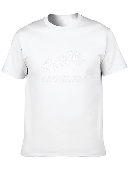 Bergliebe Mountain T-Shirt - Black