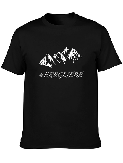 Bergliebe Mountain T-Shirt - Black