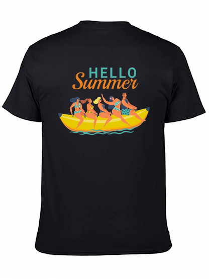 Hello Summer T-Shirt Banana Boat Fun