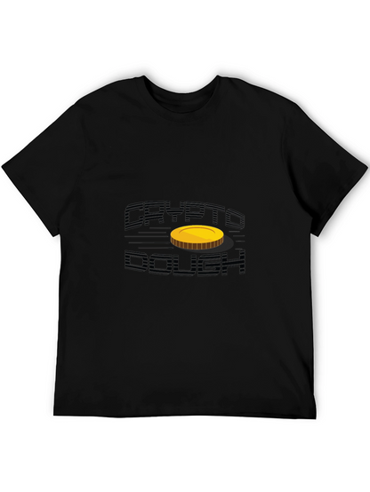 Crypto Dough T-Shirt - Black Crew Neck Tee