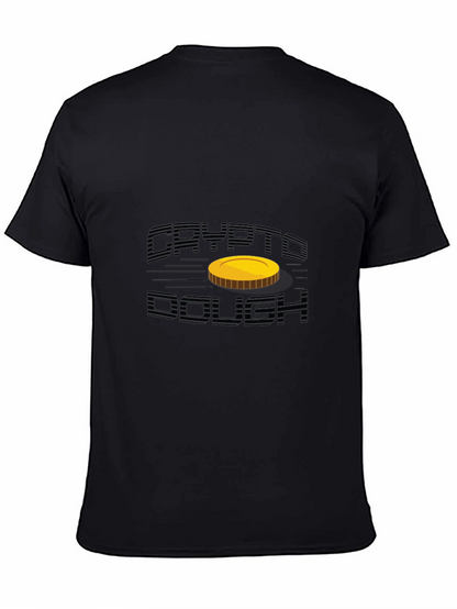 Crypto Dough T-Shirt - Black Crew Neck Tee