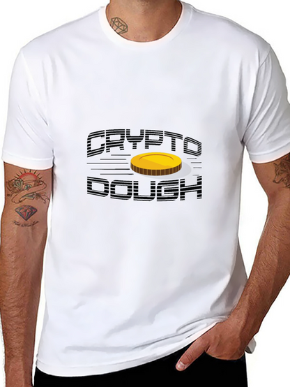 Crypto Dough T-Shirt - Black Crew Neck Tee