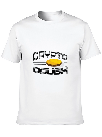 Crypto Dough T-Shirt - Black Crew Neck Tee