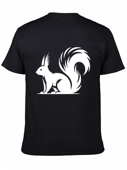 Squirrel Graphic T-Shirt - Classic Black Tee