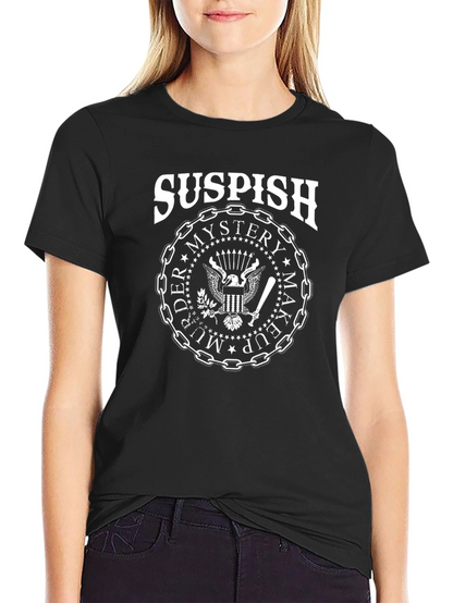 Suspish Graphic Tee - Mystery Murder Makeup