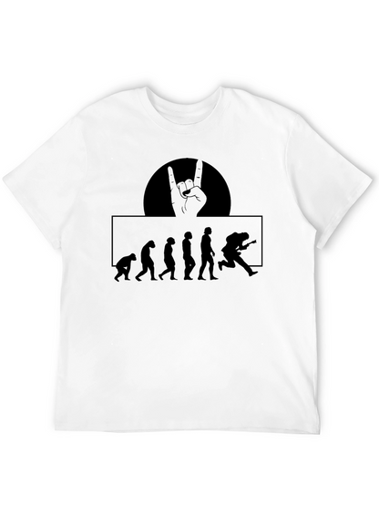 Rock Evolution T-Shirt - Musician Gift