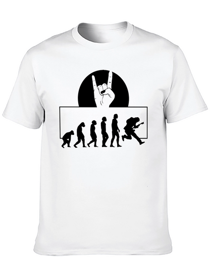Rock Evolution T-Shirt - Musician Gift