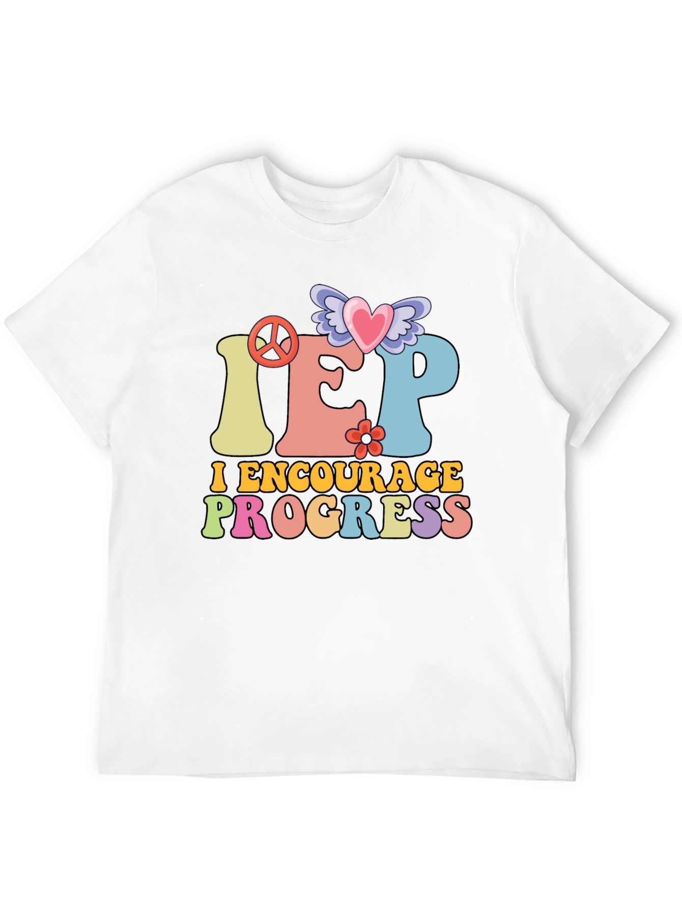 IEP Encourage Progress Teacher T-Shirt
