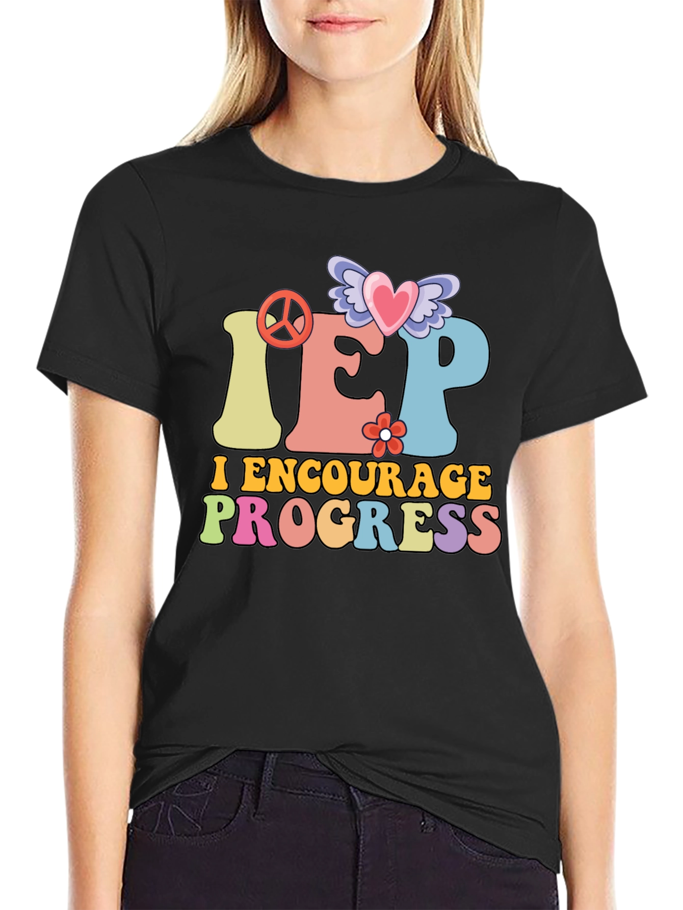 IEP Encourage Progress Teacher T-Shirt