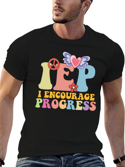IEP Encourage Progress Teacher T-Shirt