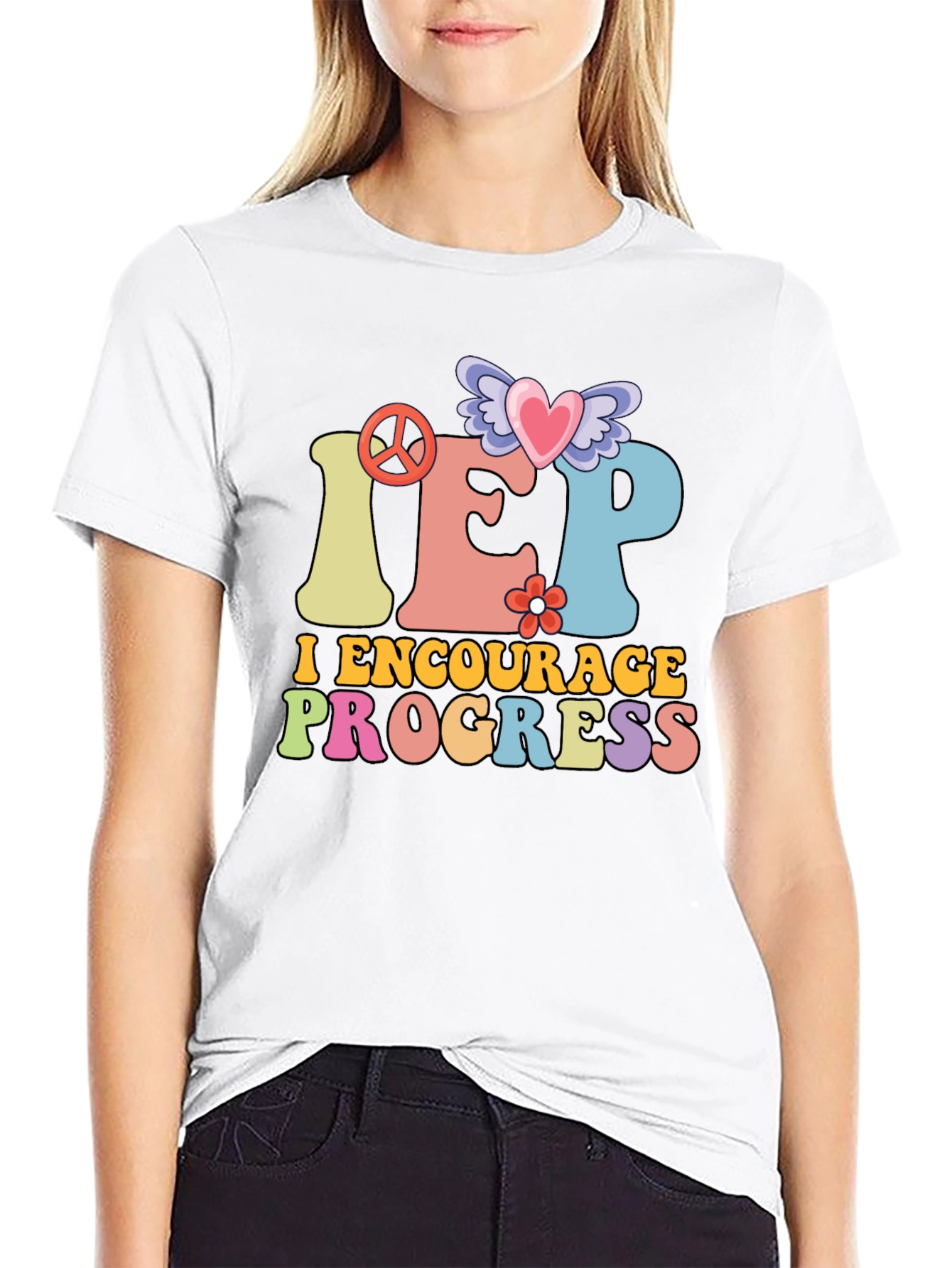 IEP Encourage Progress Teacher T-Shirt