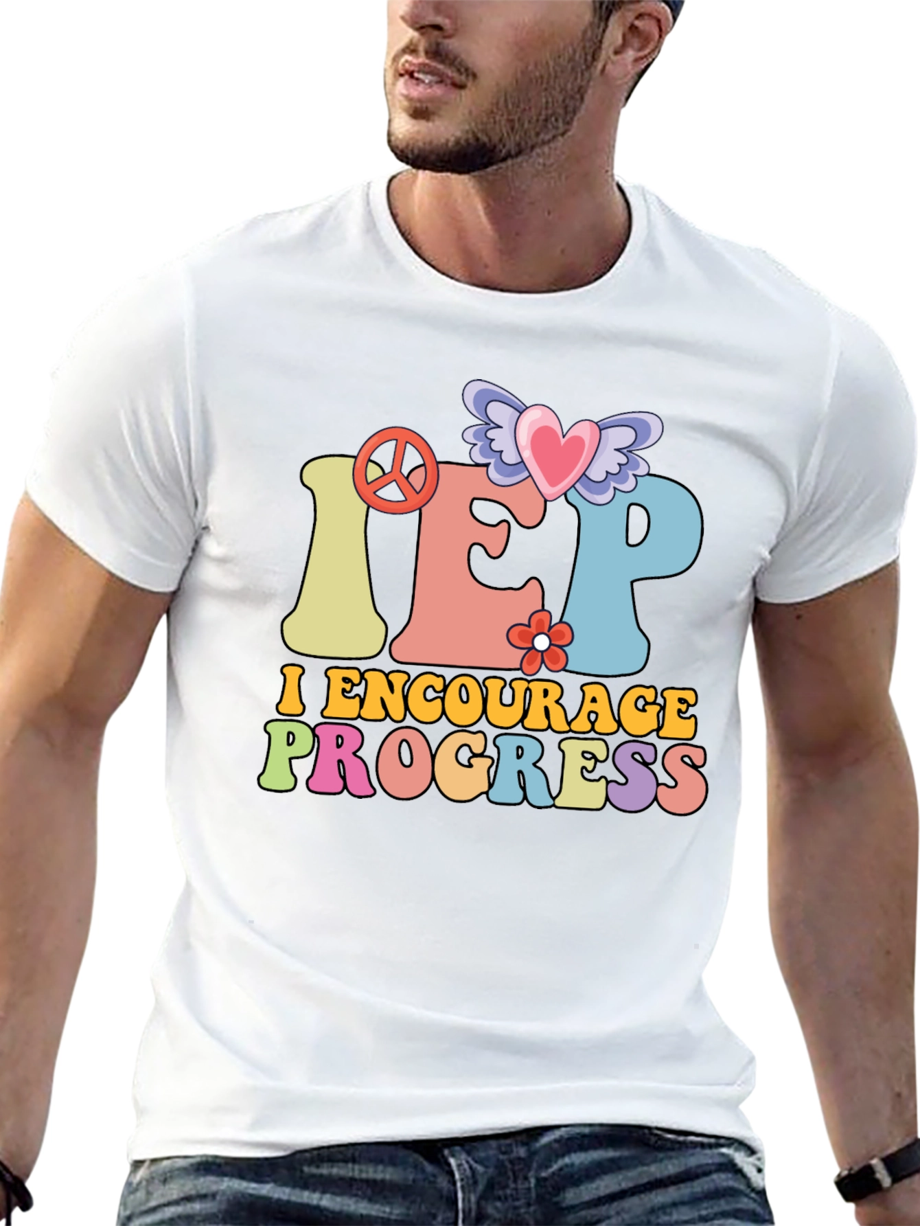 IEP Encourage Progress Teacher T-Shirt
