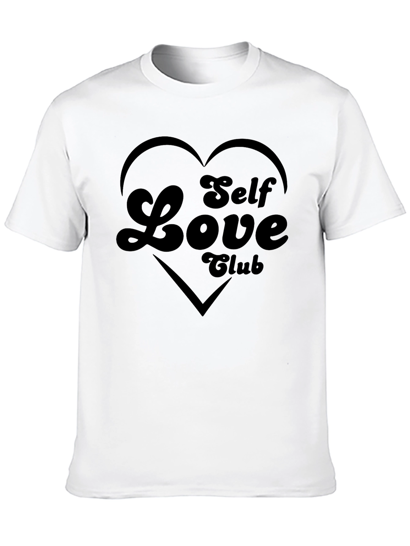 Self Love Club Black T-Shirt