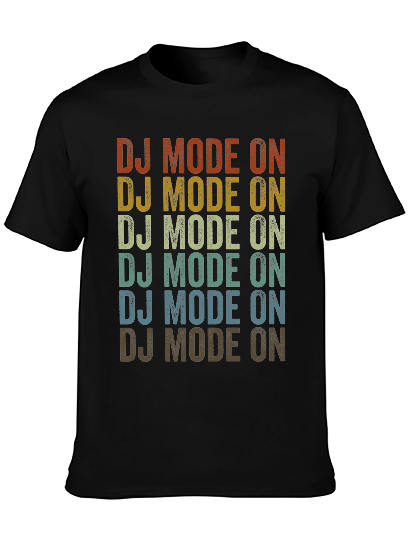 Retro DJ Mode On Graphic Tee
