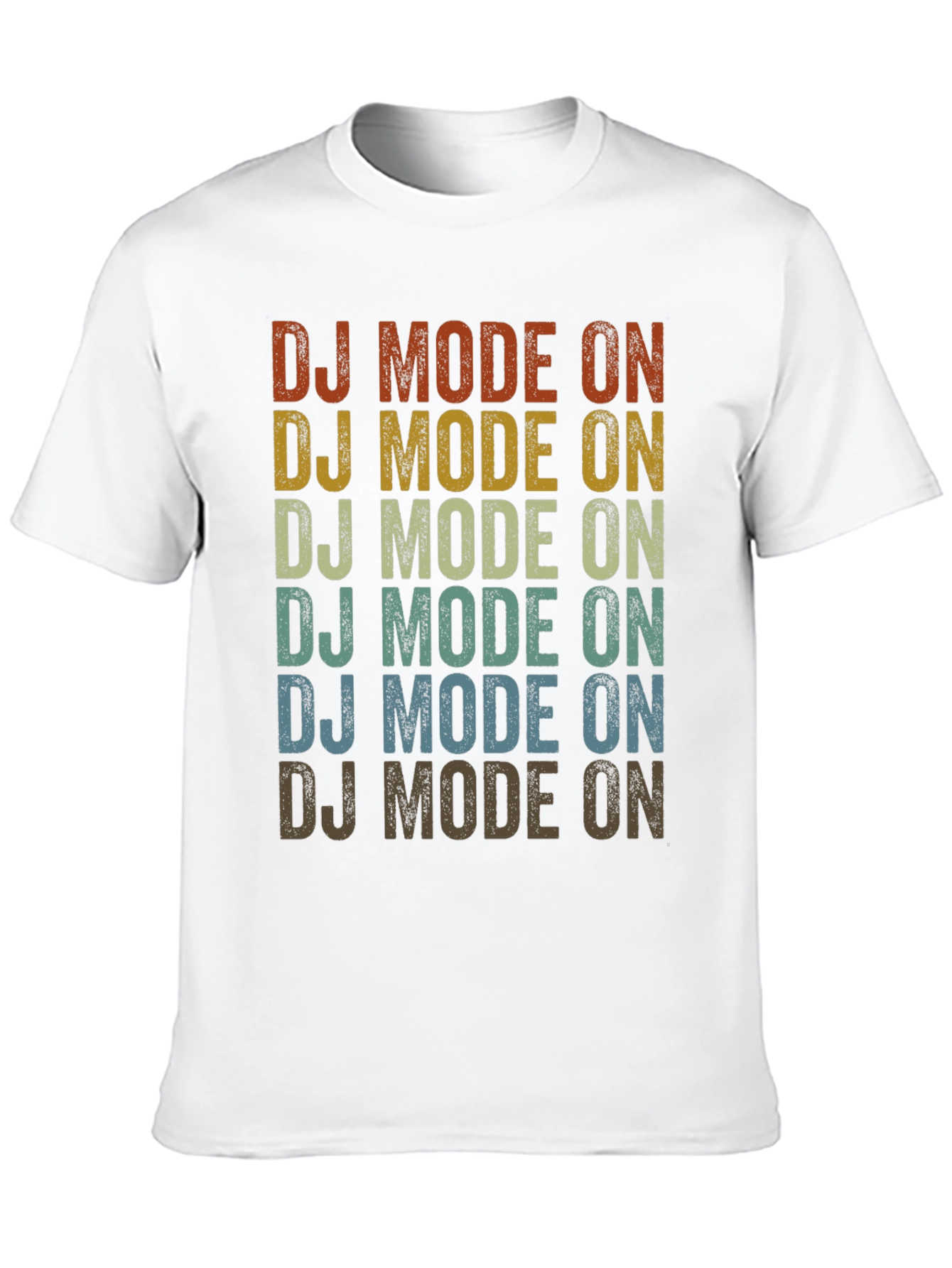 Retro DJ Mode On Graphic Tee