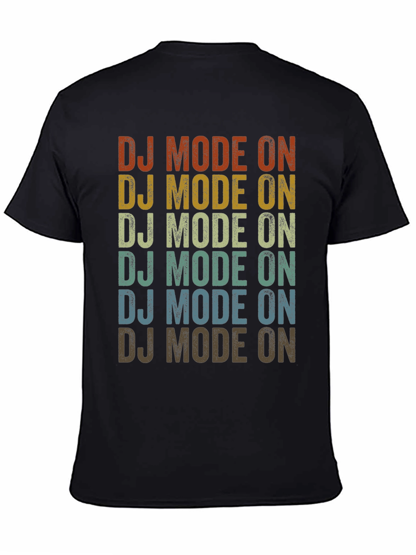 Retro DJ Mode On Graphic Tee